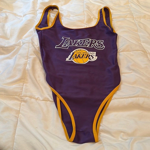 NBA Swim Los Angeles Lakers Swimsuit Size Small Poshmark
